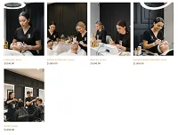 Beautellionaire academy page showing lash training sessions