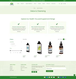 NutraSentials detox and cleansing collection with filters