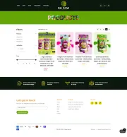 OH RAW products page with filters and sea moss gummy packs