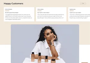 URSKIN customer reviews above a brand photo